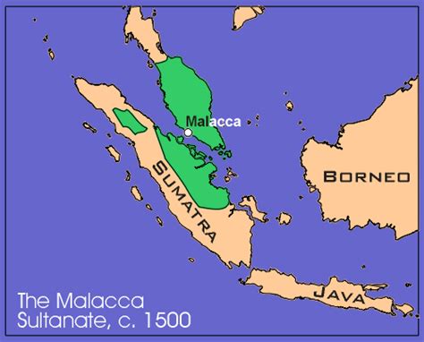 Malacca World Map
