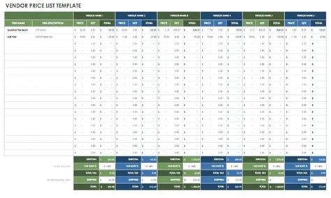 Project management dashboard excel template free download. Vendor Comparison Spreadsheet Template Inspirational ...