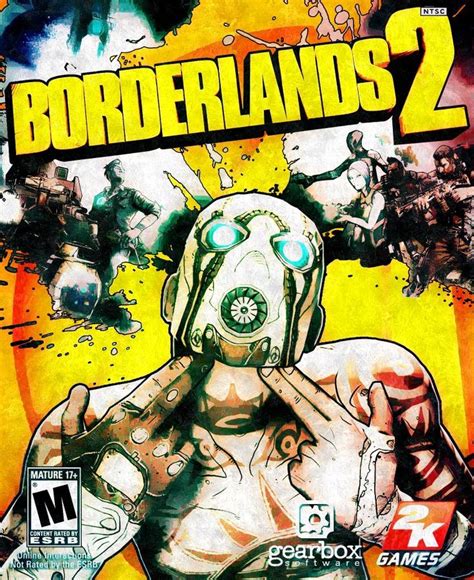 Borderlands 2 Moded Cover Borderlands Comic Book Cover Borderlands 2