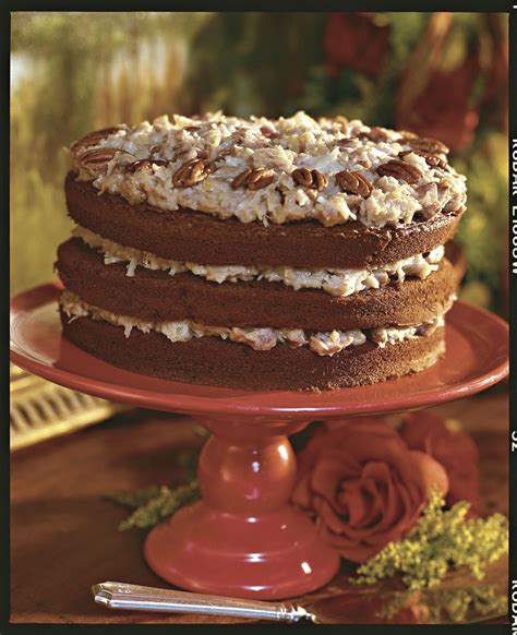 This is the signature element that defines a german chocolate cake. Homemade German Chocolate Cake Recipe - Southern Living