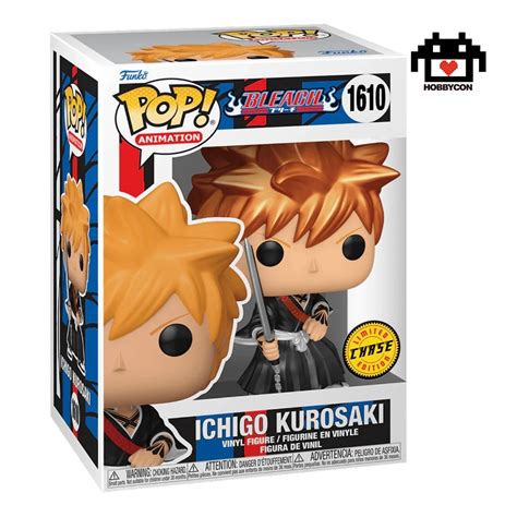 Ichigo Kurosaki Chase Bleach 1610 Funko Pop HobbyCon