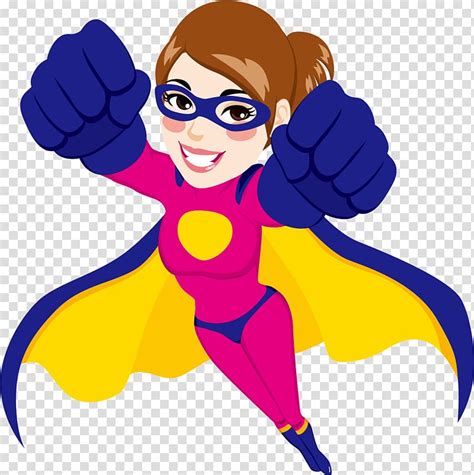 super hero woman in pink and blue suit illustration superwoman superhero cartoon female the