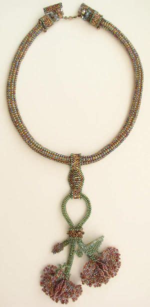 Sweet Pea Necklace Bead Kit Linda Richmond Bead Weaving How To Make