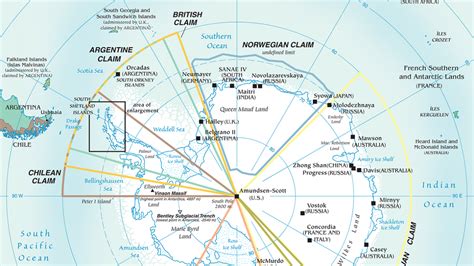 Cuáles Son Los Países Que Reclaman Parte De La Antártida Según El Mapa