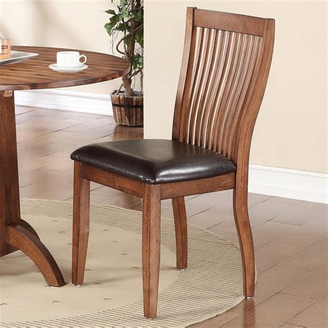 Winners Only Broadway Dfb1451s Casual Slat Back Side Chair With
