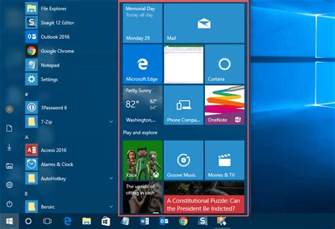 How To Customize The Windows 10 Start Menu The Way You Want Appuals