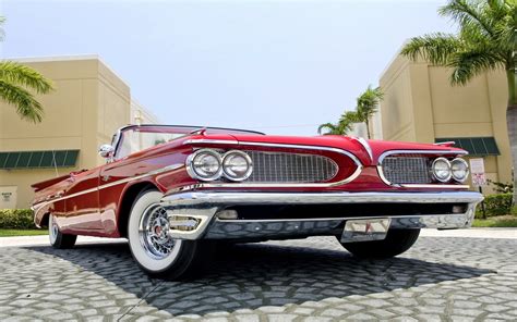Red Cars Architecture Pontiac Tree Vintage Car 1080p Car Mode Of