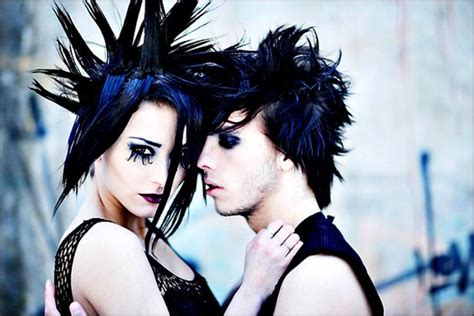 Goth Punk Emo Goth Dating Couples Modeling Goth