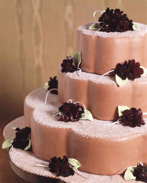 12 Chocolate Wedding Cakes That Were Sweet On Martha Stewart Weddings