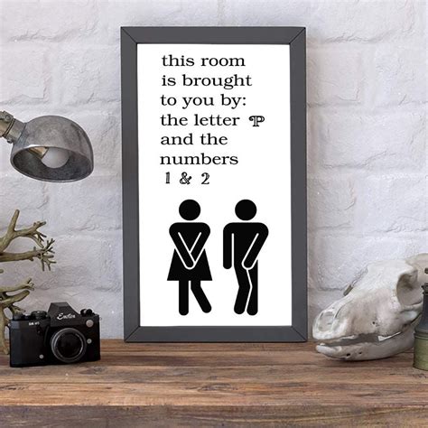 Funny Bathroom Signs For Sale Crafty Blog Stalker In
