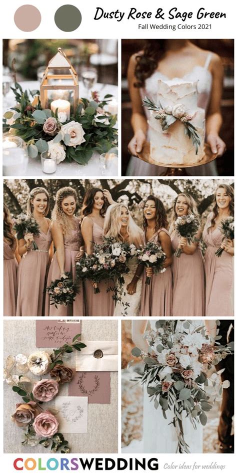 Colors Wedding Fall Wedding Color Combos For 2021