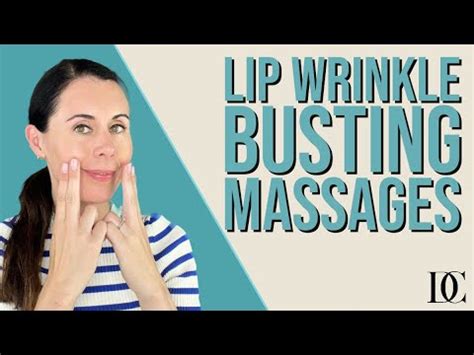 Lip Wrinkle Busting Massages In Minutes Youtube