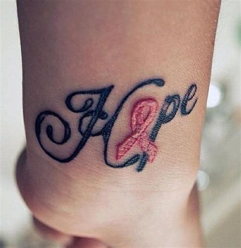 Cancer Ribbon Tattoos Designs Ideas To Give Support To The Sufferers