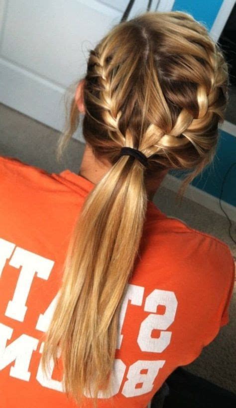 28 Trendy Braids For Sports Workout Hairstyles Pony Tails Hair Styles