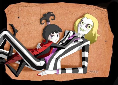 Beetlejuice And Lydia By Aivilo0 On Deviantart