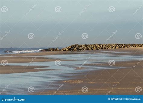 Beautiful Sand Beach Stock Photo Image Of Sand Wave 239628138