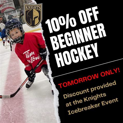 Canandaigua Knights Hockey 1 Day Beginner Hockey Discount Greater