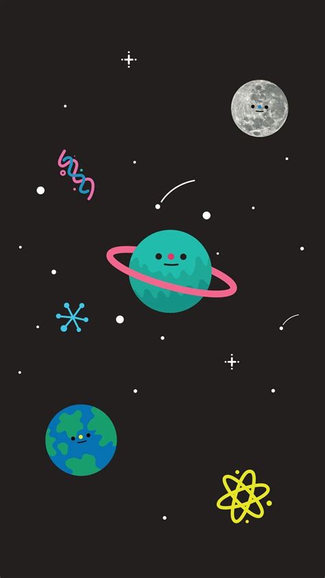 Cute Space Phone Wallpapers Top Free Cute Space Phone Backgrounds
