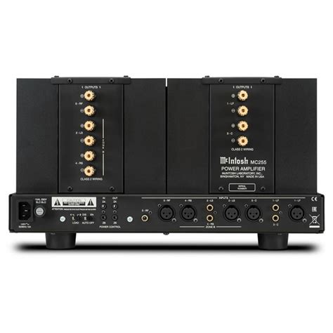 Mcintosh Mc255 5 Channel Power Amplifier Soundlab New Zealand