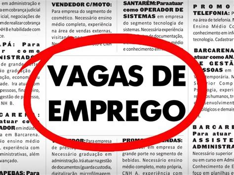Anuncio De Vagas De Emprego Criativo