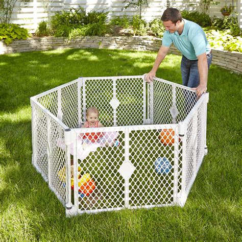 Super Play Yard Area Child Baby Safety Gate Indoor Outdoor