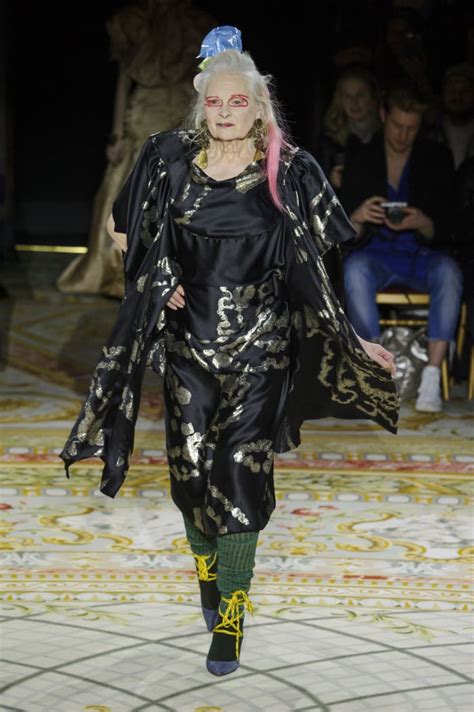 Discover vivienne westwood women's designer clothing, shoes, bags and accessories. Vivienne Westwood Modeled in Her Own Show - Fashionista