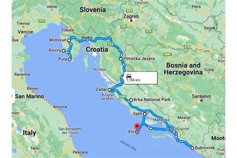 Croatia Road Trip North South And Islands Itinerary Road Trip Euroguide