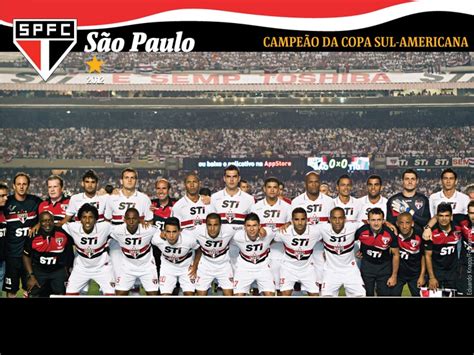 São Paulo Futebol Clube Campeão Da Copa Bridgestone Sudamericana 12
