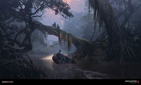 Uncharted 4 Concept Art By Nick Gindraux 89 Escape The Level