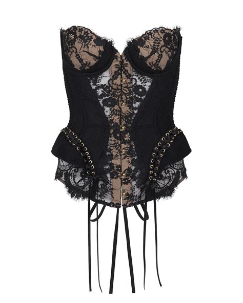 raphaella corset in black by agent provocateur all lingerie