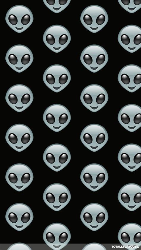 Alien Emoji Wallpaper Wallpapersafari Alien Emoji Emoji Wallpaper