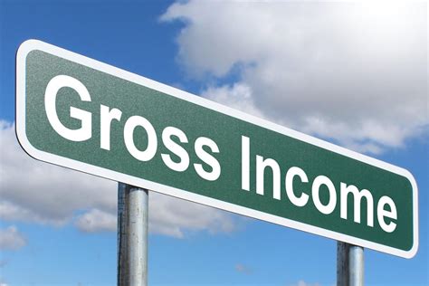 Gross Income Free Of Charge Creative Commons Green Highway Sign Image