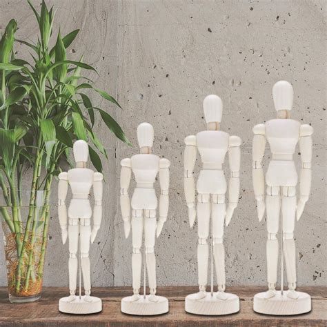 Drawing Sketch Mannequin Model Movable Limbs Wooden Hand Body Draw