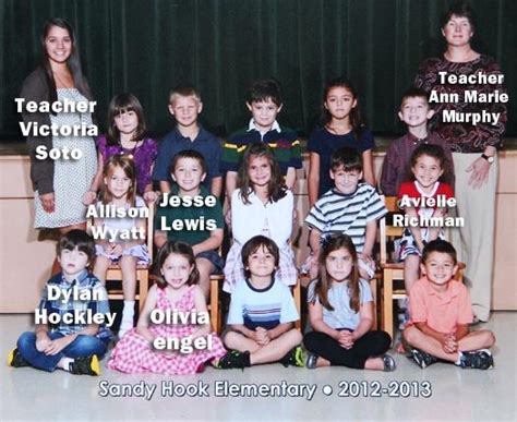 Newtown Class Picture Soto And Victims Photo