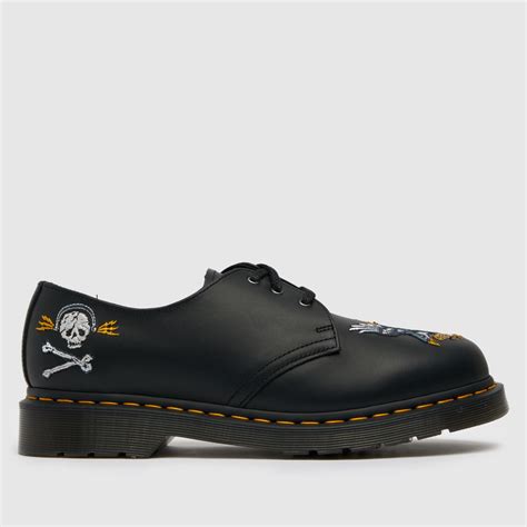 Dr Martens Black 1461 Souvenir Shoes Shoefreak