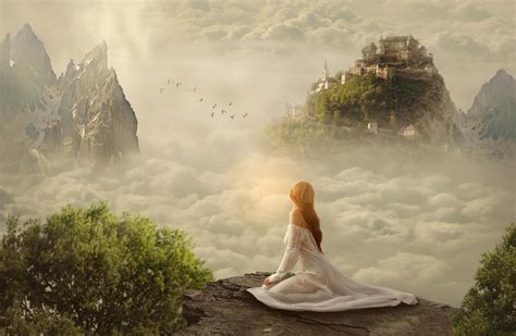 Girl In The Mist Wallpapers Wallpaper Cave