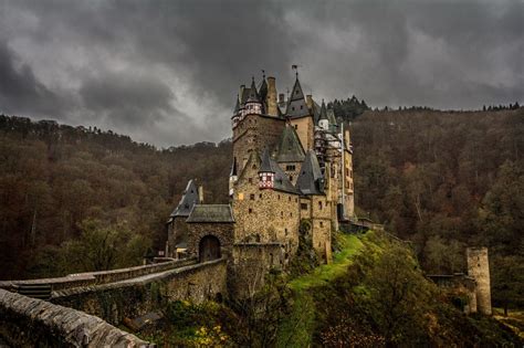 Wallpaper Id 848011 Castle Eltz 1080p Germany Forest Free Download