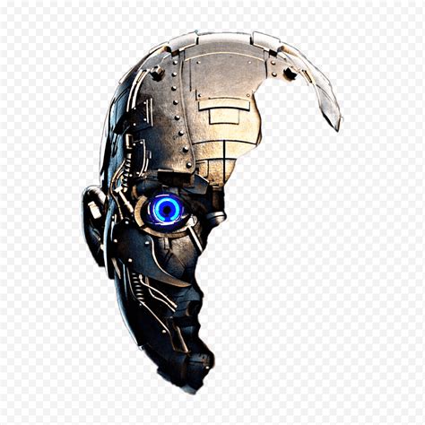 Picsart Robot Mask Drawing Terminator Cyborg Face Fan Art Png