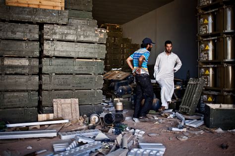 New Leaks Of Antiaircraft Missiles From Rebel Held Bunkers In Libya