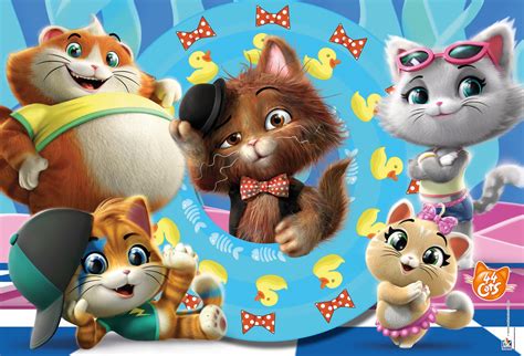 Season 1 (part 2) season 1. 44 Cats - 60 teile - Supercolor Puzzle - Clementoni