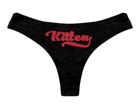 Kitten Panties Cute Ddlg Sexy Funny Cat Slutty Submissive Etsy