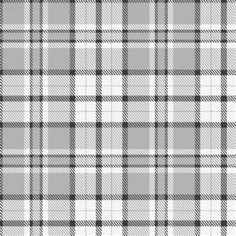 Gray Plaid Fabric By The Yard Carouseldesigns In 2021 Grey Plaid