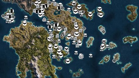 AC Odyssey Interaktive Map Zeigt Spielwelt Im Browser