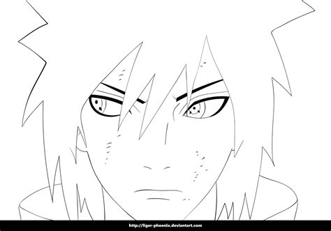 Uchiha Sasuke Lineart Naruto 661 By Liger Phoenix On Deviantart