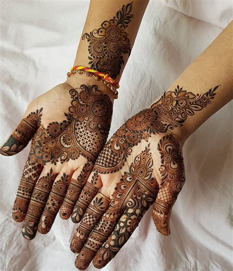 Easy And Beautiful Mehndi Designs For Front Hand Beautiful Simple