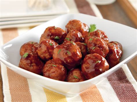 Turkey Meatballs In Cranberry Barbecue Sauce Butterball