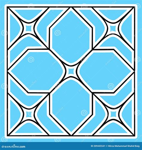 Latest Ceramic Floor Tile Design Layout Drawing Patterns Set 3 Stock