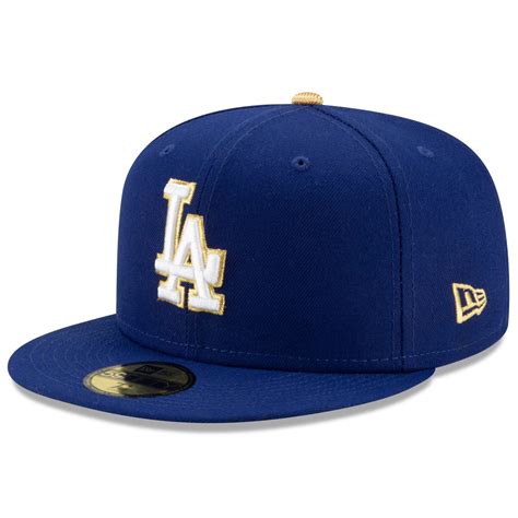 Los Angeles Dodgers New Era Mlb Gold 2020 Champions 59fifty Fitted Hat