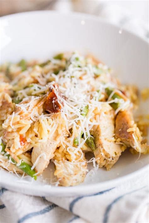 Chicken is first marinated in italian dressing for the best flavor and tenderness and then baked in it as well. Italian Chicken and Rice - Spaceships and Laser Beams