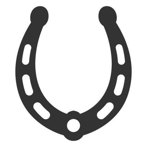 Download Seven holes horseshoe silhouette - Transparent PNG & SVG ...